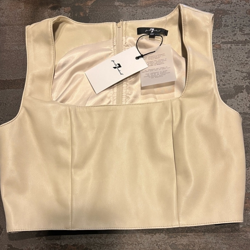 7 for all Mankind Crop Top
